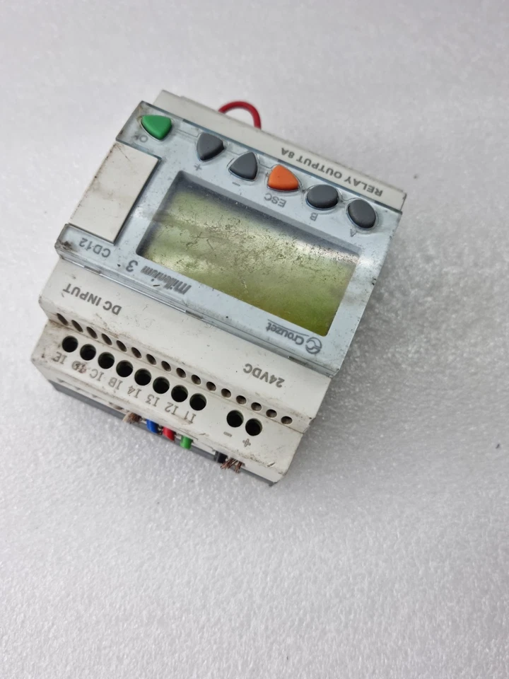 (Used Working) Crouzet CD12 88970041 24VDC Millenium 3 Plc Controller